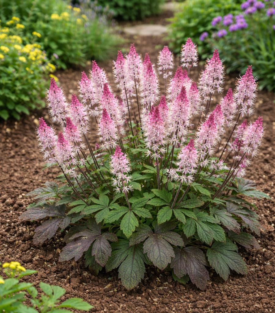 Tiarella 'Raspberry Sundae'